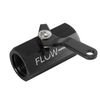 AN10 10AN Black Inline Fuel Shut Off Valve Cut Off Flow Control w/ Cable Lever
