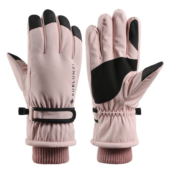 Toyosport Winter Ski Snowboard Handschuhe: Schneehandschuhe Thermo wasserdichte Handschuhe Winddicht Winter Handschuhe für Damen Herren Skifahren Walking Radfahren