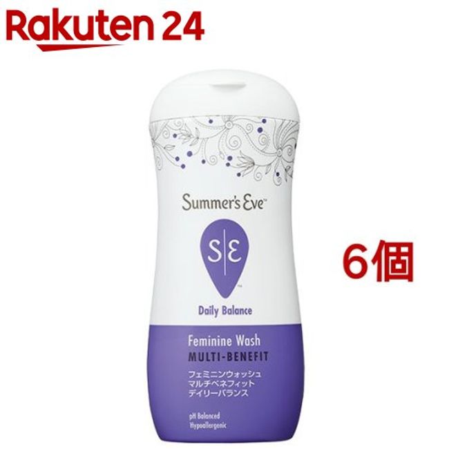 Summer&#39;s Eve Feminine Wash Normal Skin (237ml*6 pieces set) [Summer&#39;s Eve]