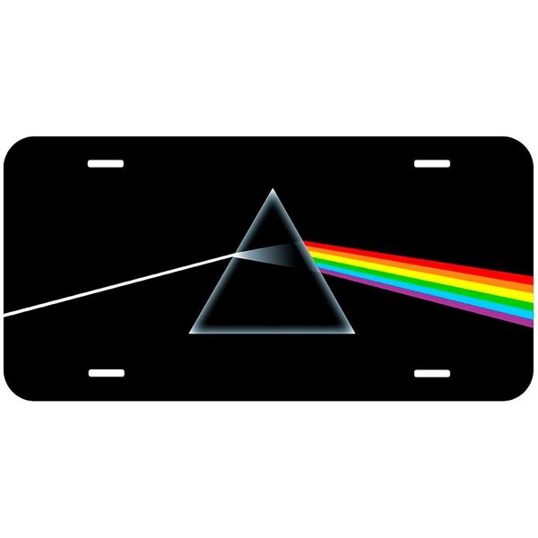 Pink Floyd Black Flat Novelty Car License Plate