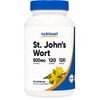 Nutricost St John’s Wort Capsules (500mg) 120 Capsules - Vegetarian, Gluten Free and Non-GMO