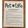 Pet Life Decal With Free Bumper Sticker