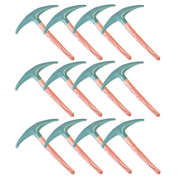 Fun Express Lifesize Inflatable Pickaxe Toys (Set of 12) Video Game Party Supplies