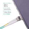 OM3 Multimode Duplex LC/LC 10Gb 40Gb Fiber Optic Cable 50/125μm 10m