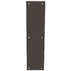 CRL M60410B Oil Rubbed Bronze Push Plates 4" x 16"