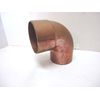 NOS 4" FTG x C COPPER  90 ST. ELBOW FITTING Ell
