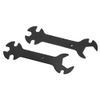 Walfront Multifunction Wrench Set, 2pcs Alloy Portable Multi-Purpose Spanner for 3 Dimensional Printer