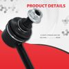 8Pcs Front Control Arms Inner Outer Tie Rod Sway Bar Link for Ford Mazda Mercury
