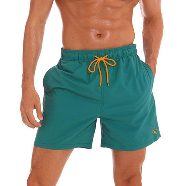 ZOXOZ Badeshorts Herren Badehose Herren Shorts Kurze Hosen Herren Schnelltrocknend Männer Schwimmhose Boardshorts Strandshorts Herren Beachshorts mit Mesh-Futter Verstellbarem Tunnelzug Grass Green S