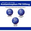 Extra Strength Acetaminophen PM 500mg, Rapid Release~375 Gelcaps Exp.6/2027
