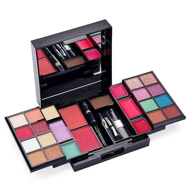 Joyeee Schmink Geschenkset Make-Up Set, Professionelles Schönheit Schmink Palette mit Lidschatten Lippengloss Rouge Concealer Usw, Multifunktions Kosmetik Produkte Kit für Teenager-Mädchen Frauen