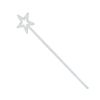 Fairy White Glitter Star Wand