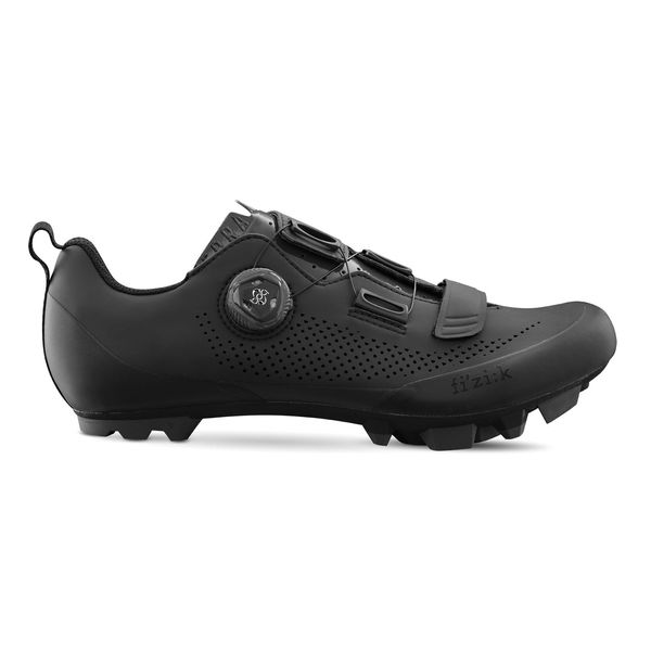 Fizik X5 Terra Cycling Footwear, Black, Size 43.5