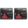 Look Keo Grip Cleat, Set of 2 (Red, Movable 9°) [Parallel Import]