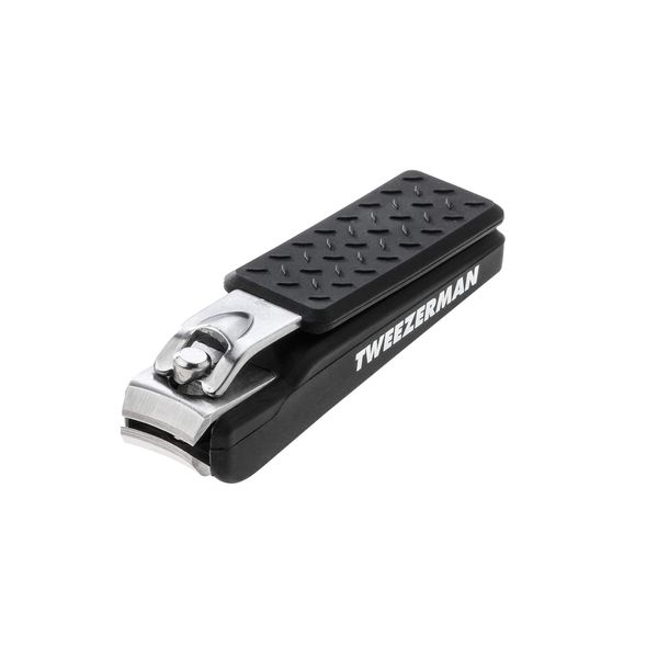 Tweezerman Precision Grip Fingernail Clipper, Black