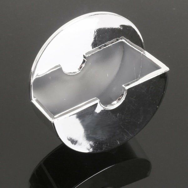 Vision4ever Chrome Bath Kitchen Sink Plug Tidy Holder No Rust Self Adhesive Stick On Keeper