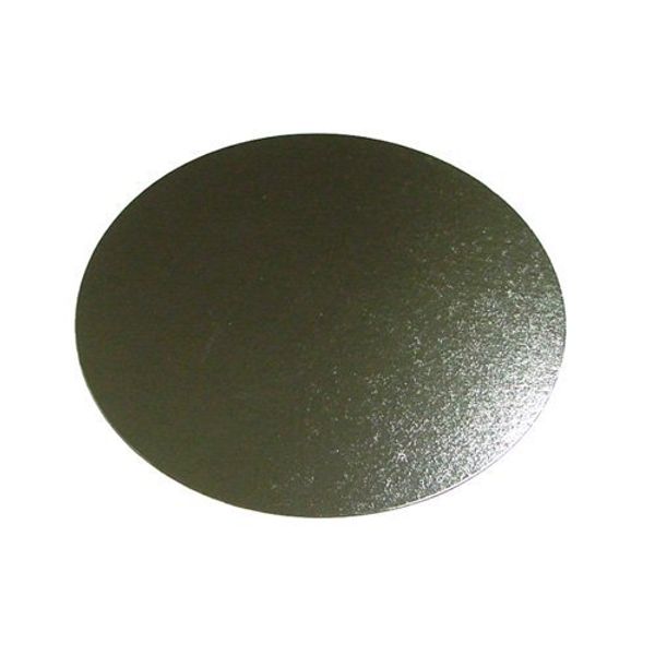 9" Inch Round Silver Cake Board 3mm Thick