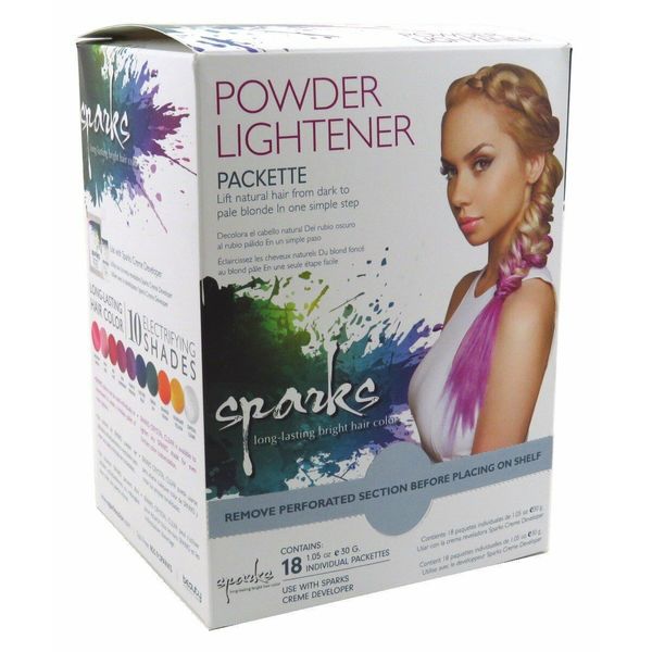 Sparks Powder Lightener Packette (18 Pieces)