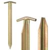 Moritz Steel T-Profile Tent Peg Camping 30-40 or 50 cm (Pack of 20, 50 cm)