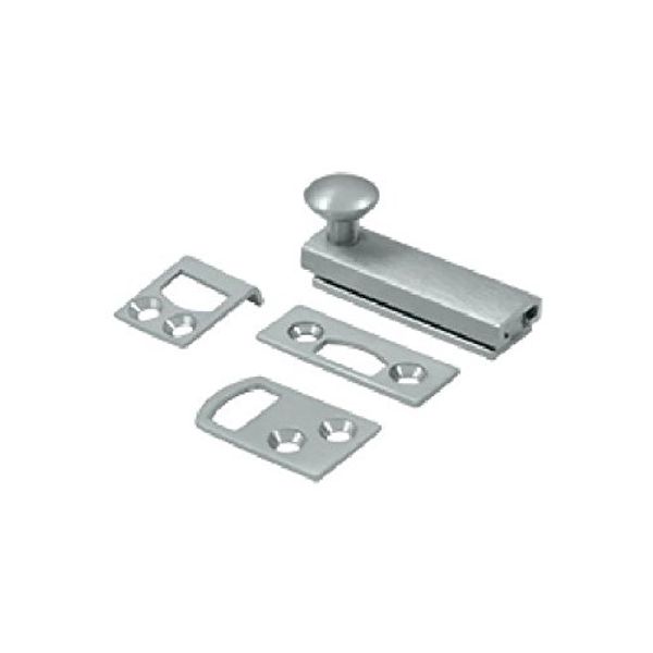 Deltana 2SBCS26D Hd Concealed Screw Solid Brass 2-Inch Surface Bolt