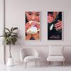 Nail Salon Window Decal Poster 4 x 2 ft, NWP-10