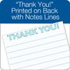 Adams Guest Check Pads, Single Part, Perforated, White, 3-2/5" x 6-3/4 ", 50 Sheets/Pad, 5 Pads/Pack (525SWMT)