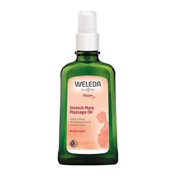 Weleda Stretch Mark Massage Oil 3.4 Oz Pregnancy Skin Care Natural Formula