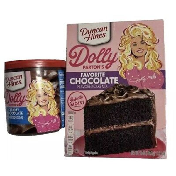 Dolly Parton's Favorite 1-Chocolate Cake Mix & 1-Chocolate Frosting Brand New