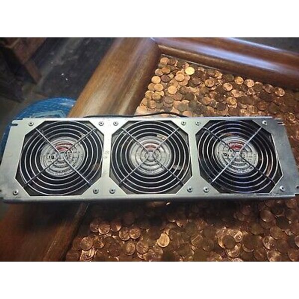 Dayton 6Kn83 A Equipment Rack Fan Strip 115V 16 1/2 X 5 1/8 Axial Fan Accessory