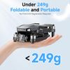 Foldable Drone with Camera 4K Brushless Motor RC Drone for Adults Beginner Gifts