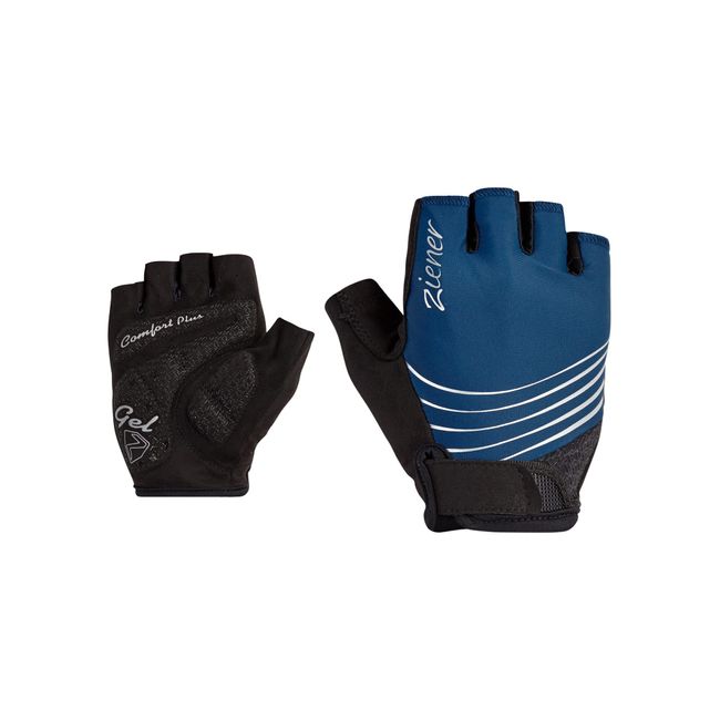 Ziener Damen CINDERELA Fahrrad/Mountainbike/Radsport-Handschuhe | Kurzfinger - atmungsaktiv,dämpfend, hale Navy, 8,5