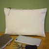 Custom / Personalised Canvas Clutch Bag / Accessory Case (XX00000003)