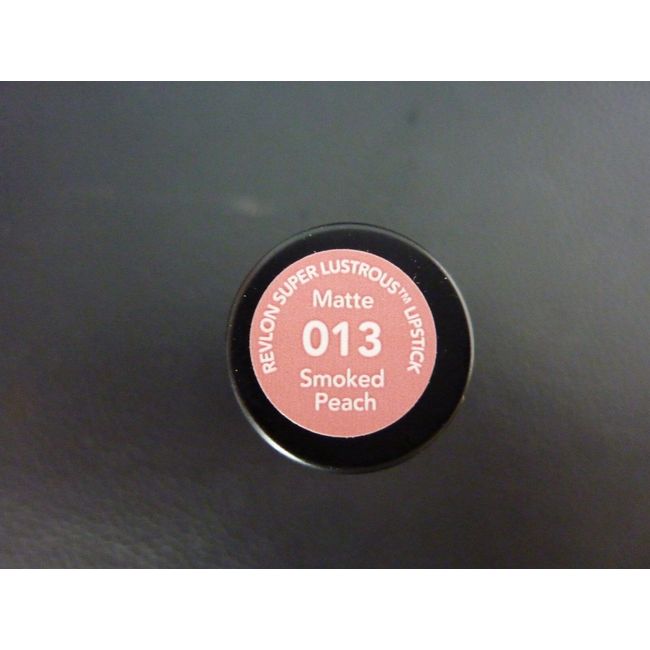 Revlon Super Lustrous Matte Lipstick - SMOKED PEACH #013 - TWO Sealed / New