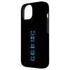 Blue Grunge Monster Smile Faces Blue Graphic Case for iPhone 14