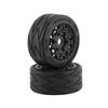 Method RC Velociter Belted Pre-Mount 1/7 On-Road Tires (Black) (2) [MTD1400]