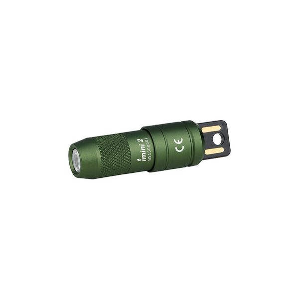 Olight imini 2 OD Green Rechargeable Mini Flashlight, 50 Lumens