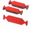 EHDIS Vinyl Squeegee Buffer Tape Squeegee Fabric Felt Pre-Cut Self-Adhesive Microfiber Felt for Squeegee Application Tool EVA Layer Non-Scratch Soft Smooth Felt 20pcs/Pack