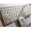 Replacement for White Wireless Keyboard and Mouse + Number Pad Set for HP All-in-one PC