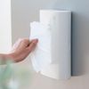 OKA Fill+Fit White Tissue Case (Our Home Benrization Plan, Tissue Case), 2-Piece Set