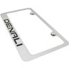GMC Denali Emblem Logo Chrome Solid Brass License Plate Frame Official Licensed