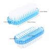 8 Pack Nail Brushes,Double Sided Nail Hand Scrubbing Cleaning Brush Colorful Plastic Two-Sided Brush for Men Women Manicure Supplies