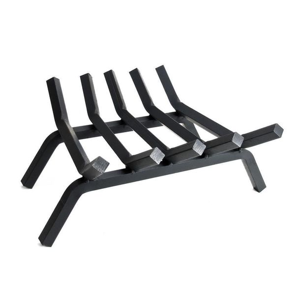 Pleasant Hearth Fireplace Grate 3/4 in. 18 in. 5-Bar Heat Resistant Sturdy Steel