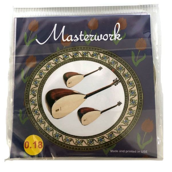 Short Neck Baglama Saz 6 Strings Full Set 0.18 / Spares/Replacement (Masterwork)