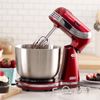 Red DASH Mixers 6 Speed 2.5 Qt. Stand Mixer