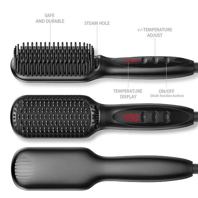 Rossiyol Instant Hair Styling with Our Portable Electric Straightening Comb