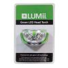 LUMii 10-465-200 LED Head Torch - Green