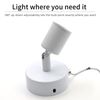 Metal E26 Light Socket Replacement with Ceramic E26 Bulb Holder and 1.5m Pull Chain - 180° Adjustable Wall Mount Light Socket for Bedroom or Bedside (White)