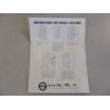 MAG 48-S DOUBLE HOLE INSTALL-A-LOCK PLATE US32D STAINLESS FINISH