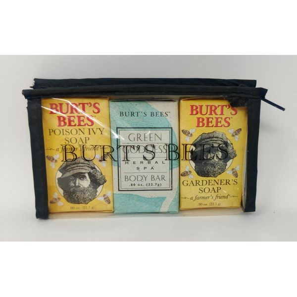 Burt's Bees Gardening Soap 0.80 oz 3 Pack Variety