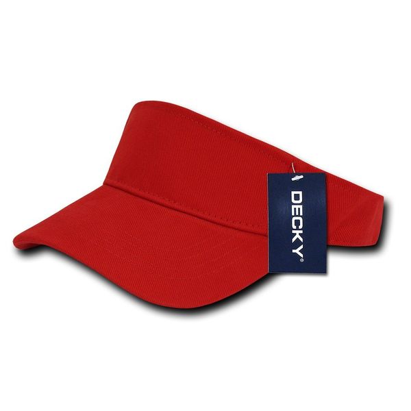 DECKY Sports Visor, Red